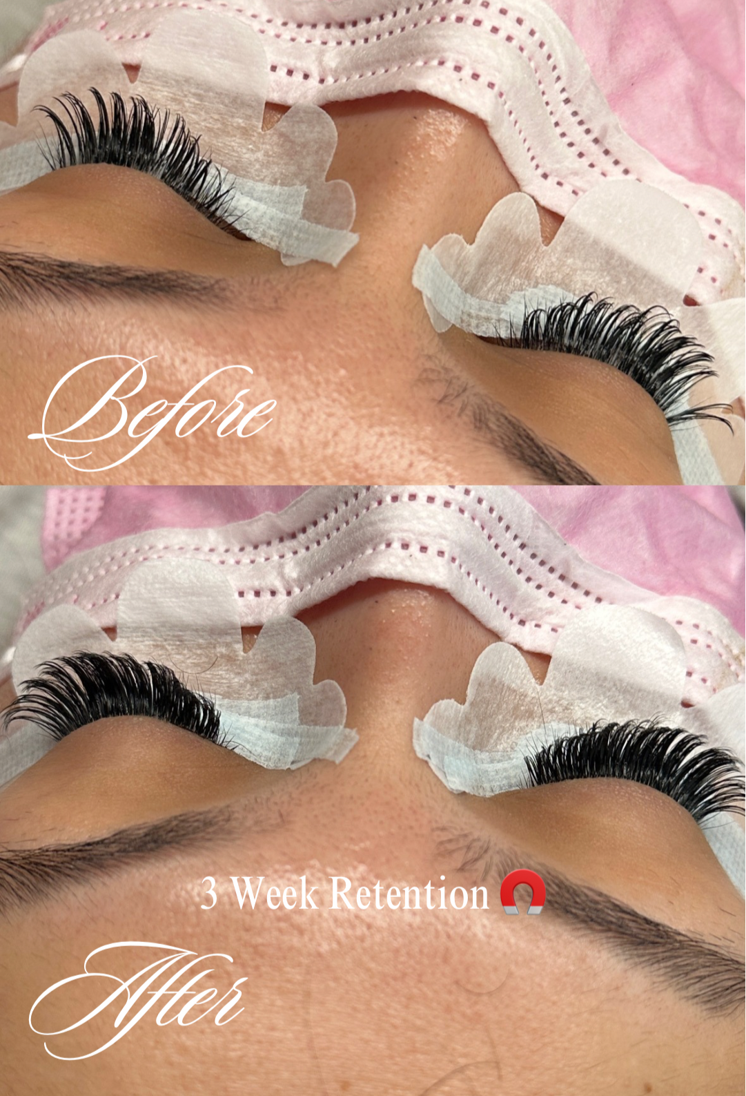 Wrapped Lash Adhesive