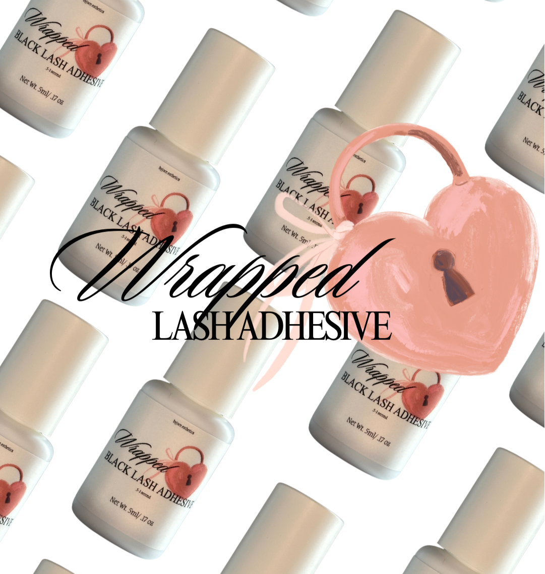 Wrapped Lash Adhesive